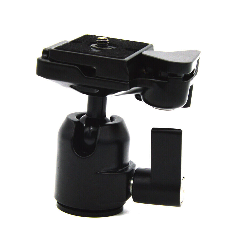 360 Rotate Camera Camcorder Tripod Monopod Ball Head Quick Release Plate
