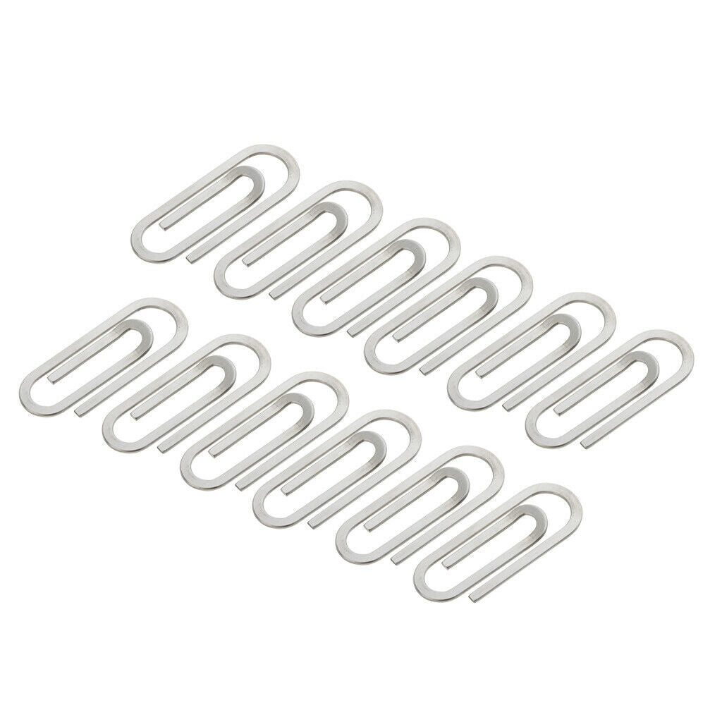 12x Money Paper Clip Bookmark Memo Clip for Office School Supplies Stationery