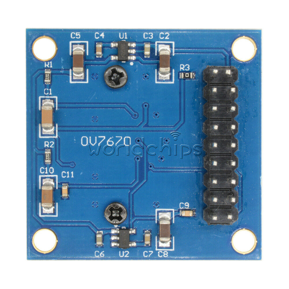 2pcs VGA OV7670 CMOS Camera Module Lens CMOS 640X480 SCCB W/ I2C For Arduino new