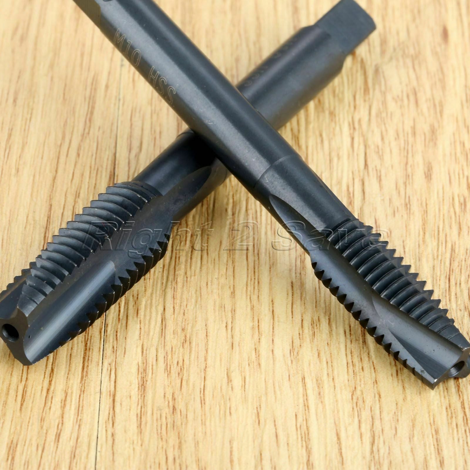 7X HSS Metric Thread Spiral Pointed Taps Tapping Metalworking Drill Bits M3-M12