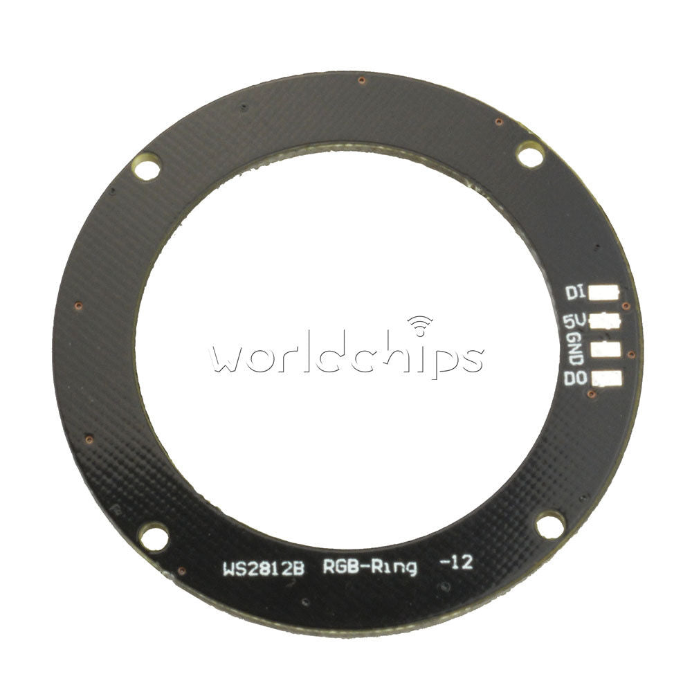 Round 5050 12-Bit RGB LED Ring WS2812 Decoration Bulb Perfect For Arduino