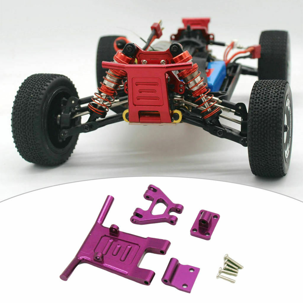 Metal Front Guard & Bumper for 124016 124018 124019 Crawler Car Buggy Purple