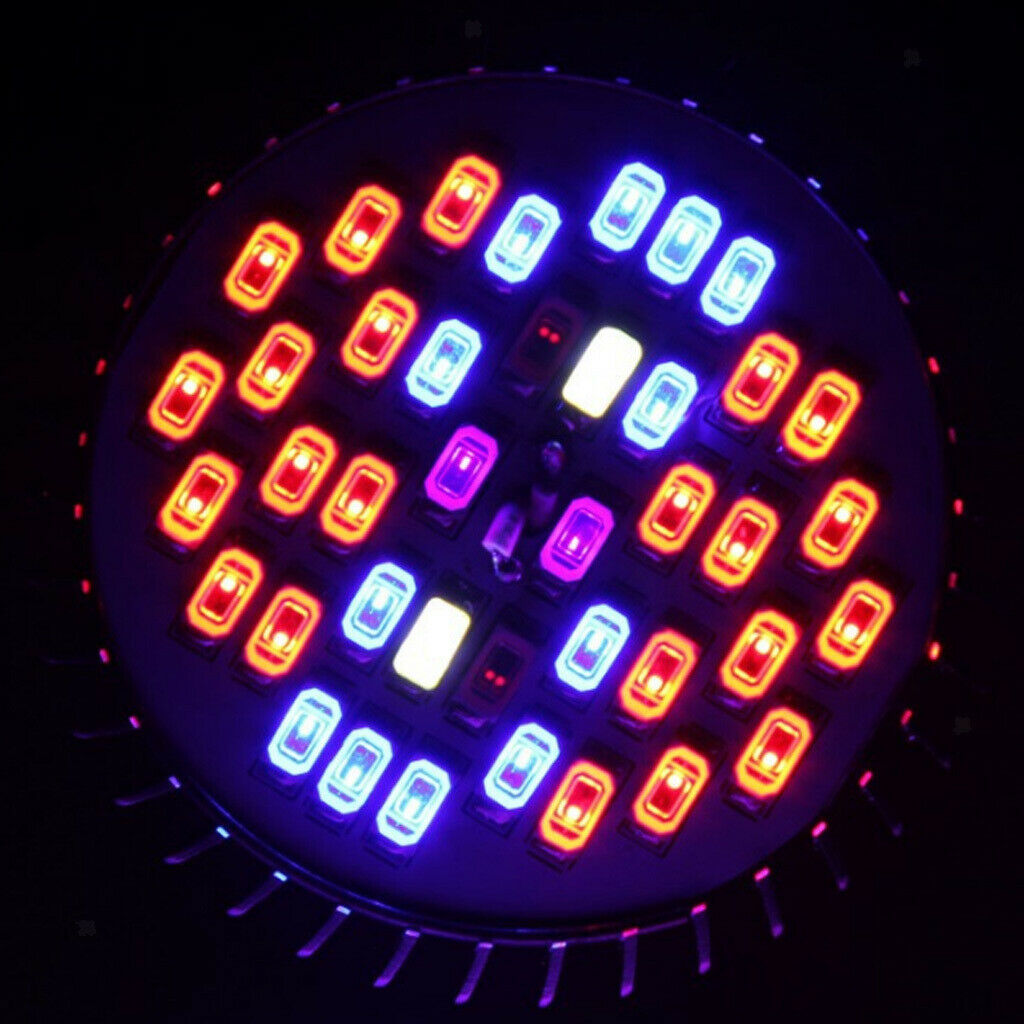 LED Grow Light Bulb Hydro Full Spectrum Indoor Plant Veg Flower  30W