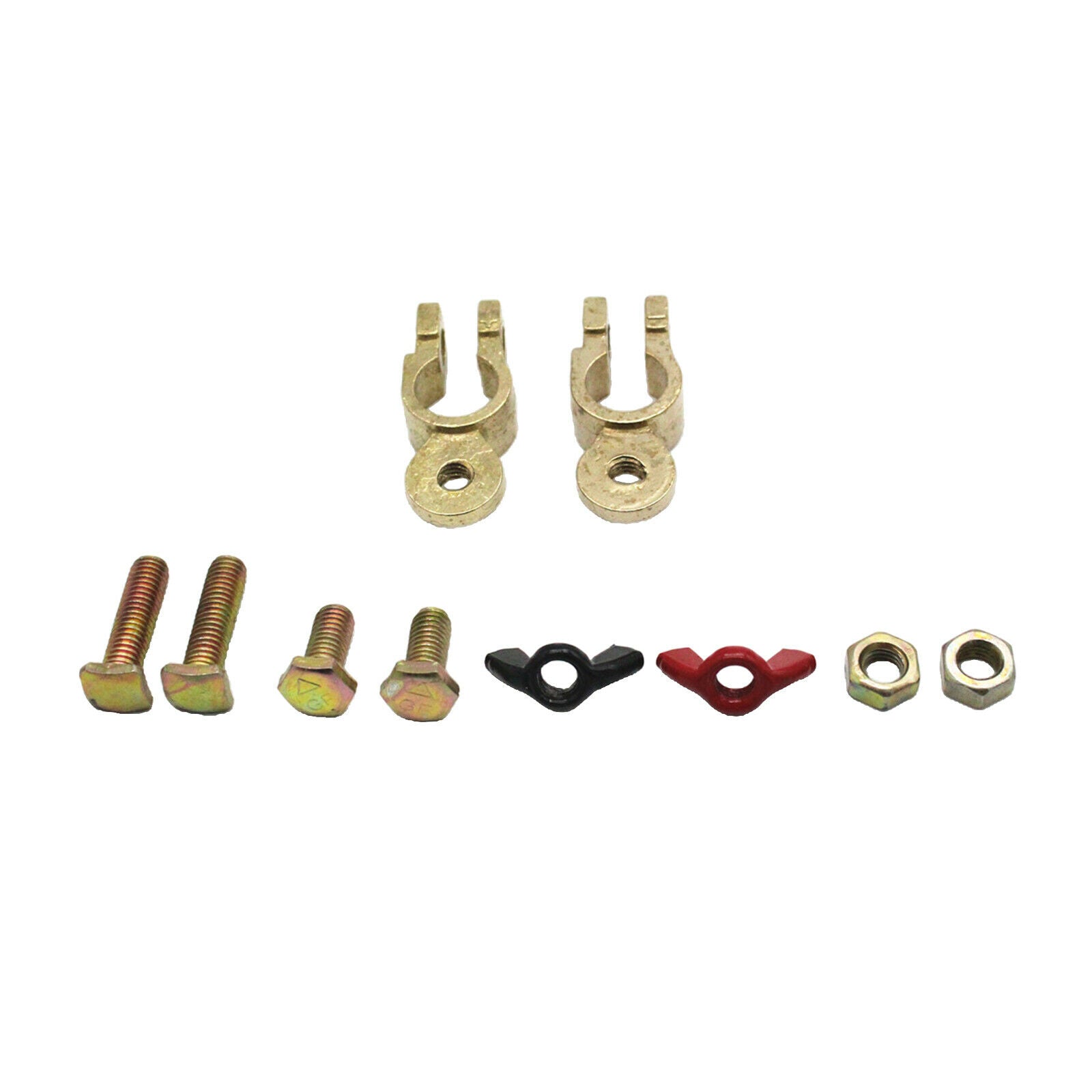 Car Truck Marine Boat RV Battery Terminal Connectors Clamp with Wing Nut