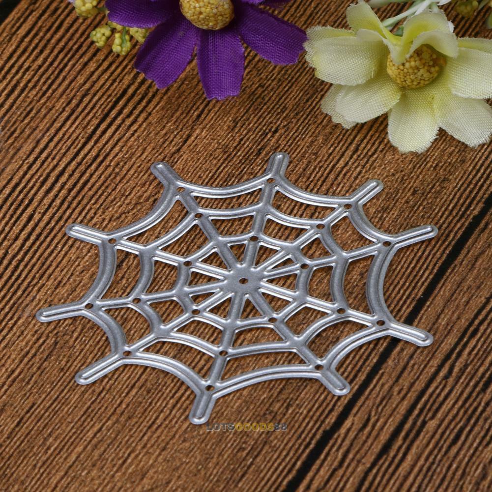 Spider Web Metal Cutting Dies Stencils DIY Scrapbook Album Paper Card Craft NEW