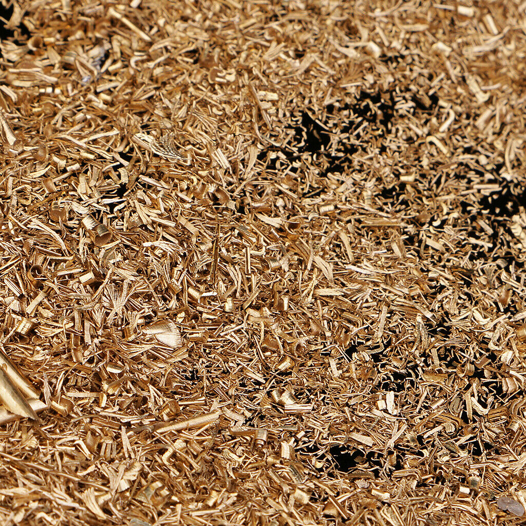 Natural crushed brass for jewelry making