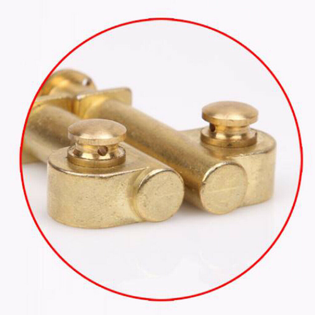 2 Pack Copper Erhu Axis Shaft Chinese Traditional Erhu accessories