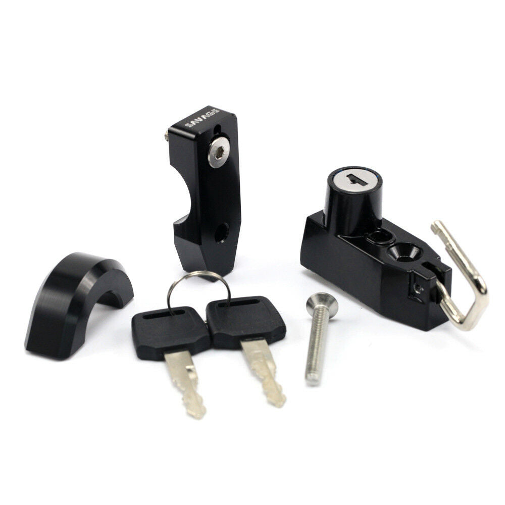 Universal 25mm Handlebars Helmet Lock For KAWASAKI VN 800/900/1500/1600/1700