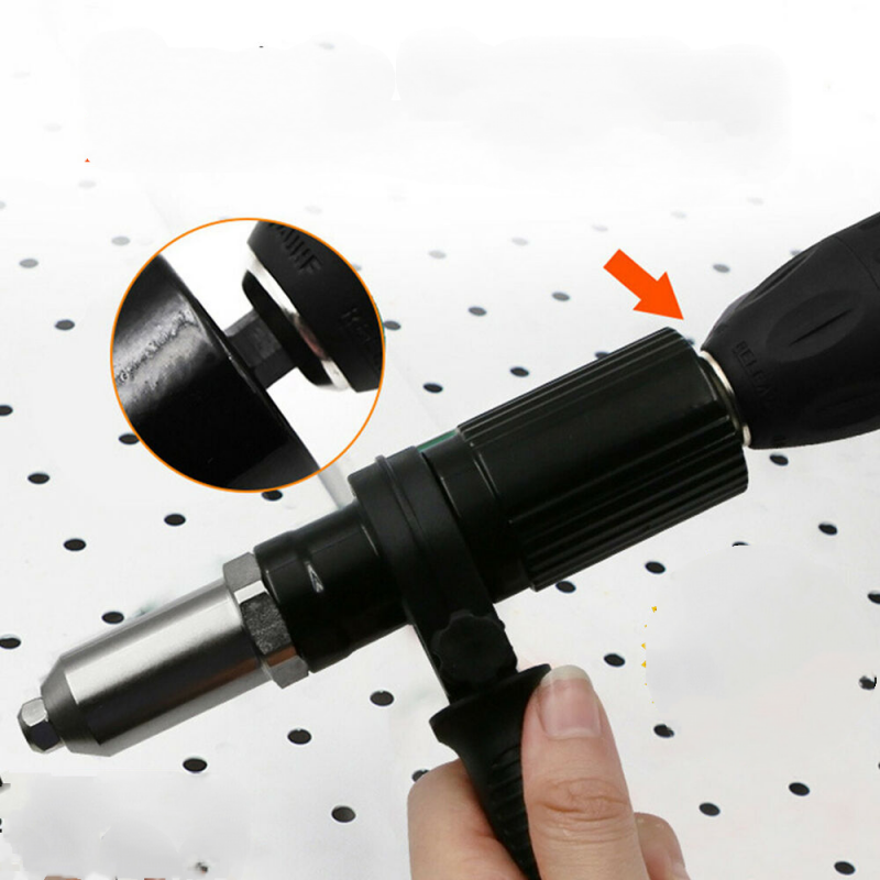 Professional Insert Cordless Electric Drill Tool Kit Electric Rivet Nut Gun Adap