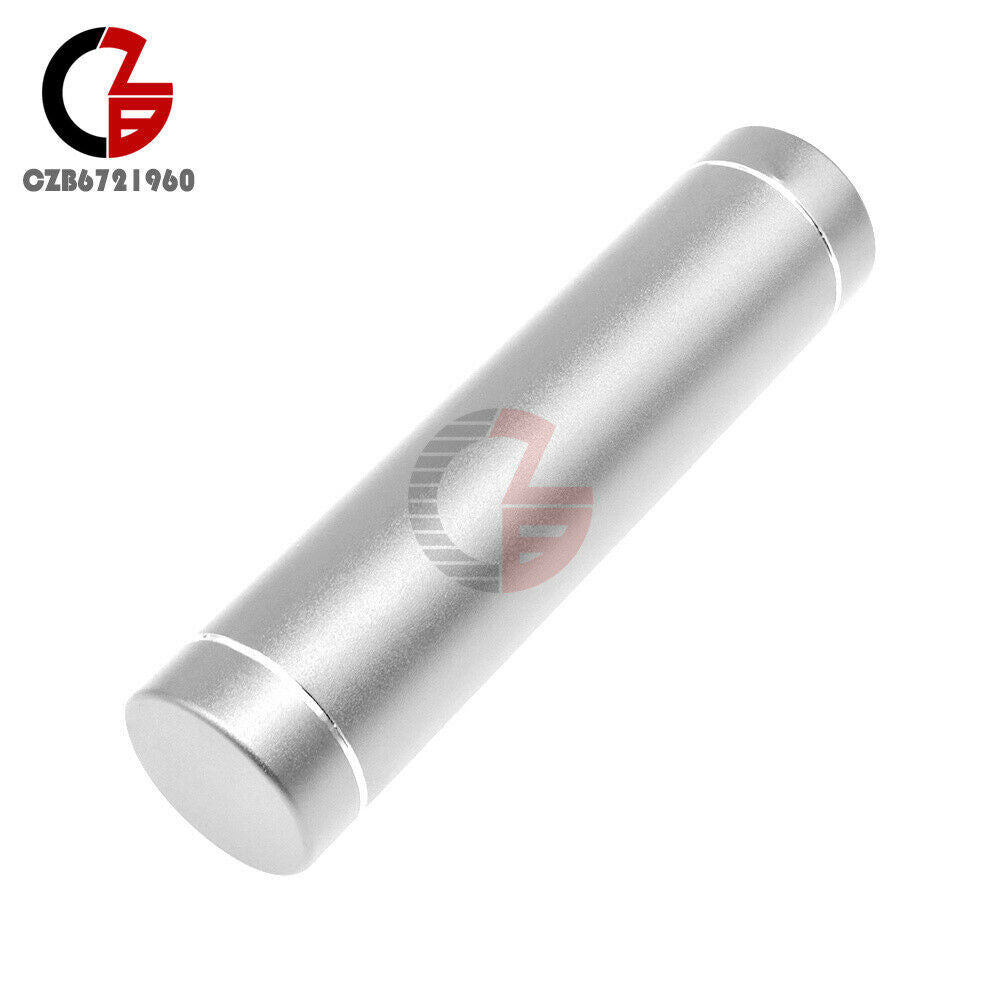 Multicolor Cylinder Power Bank Battery Shell 1x18650 Case With USB Charging Port
