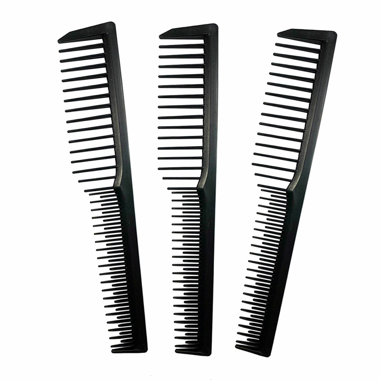 Anti-static Carbon Fibre Barber Comb Salon Styling Comb Hair Comb Durable