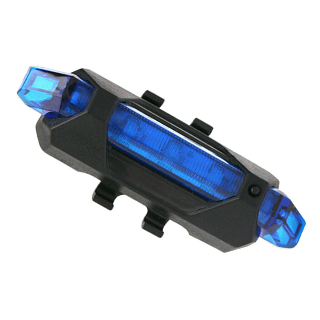 Lots 2 LED Rear Light Cycling High Brightness for within 4cm Seat Tube Blue
