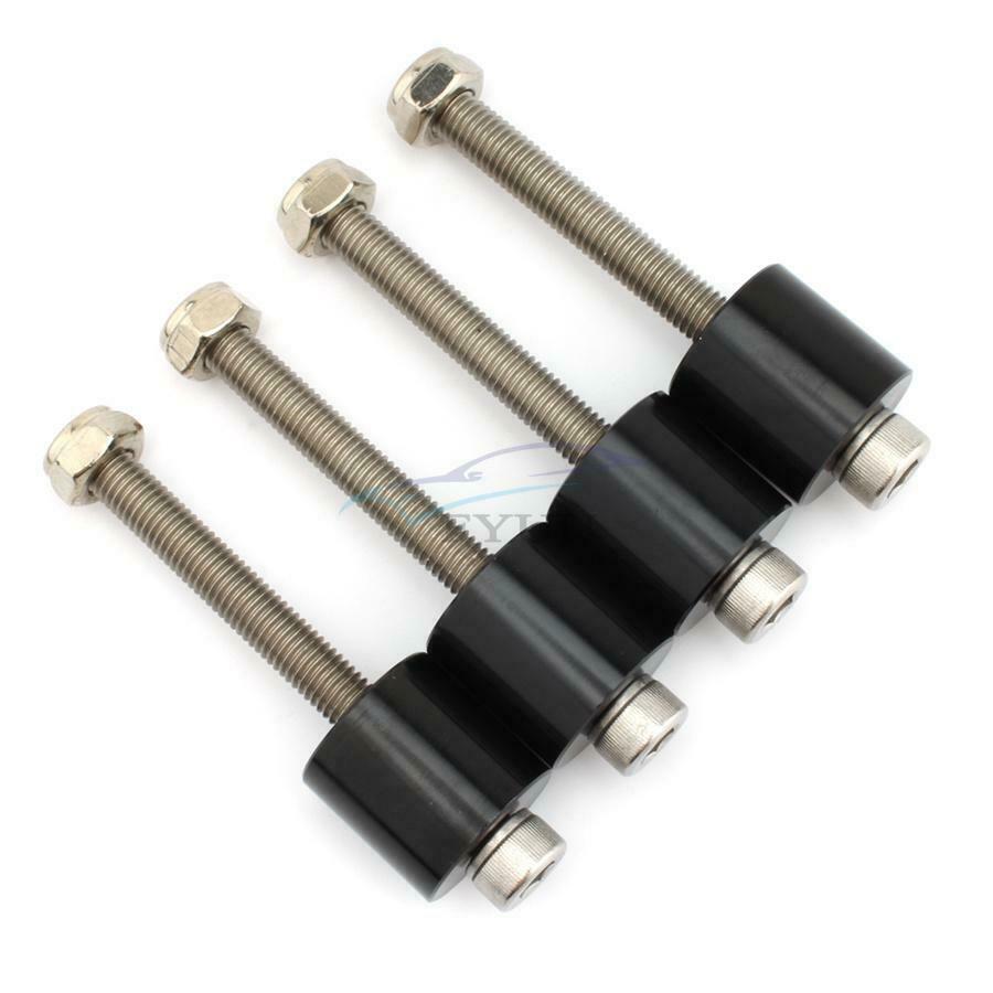 1× Aluminum Alloy Anti-rust Anti-corrosion Motorcycle Handlebar Increase Stack