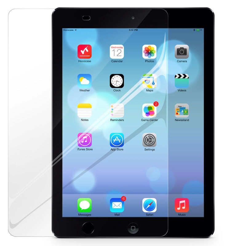 High quality Screen Protector Shield Film For iPad Air 2 iPad 6 ipad ai.l8