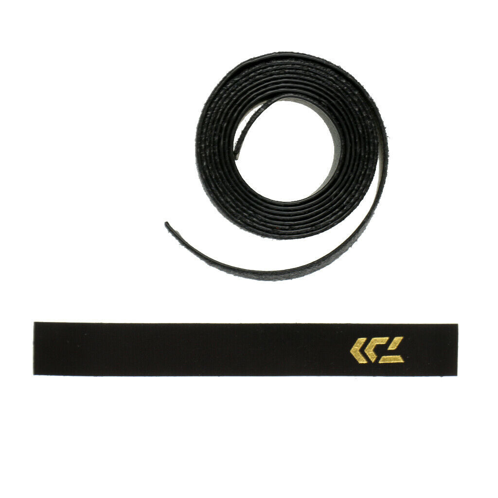 2pcs Fishing Rod Wrap Tie Fastening Strap Belt Fishing Accessories 45.28inch