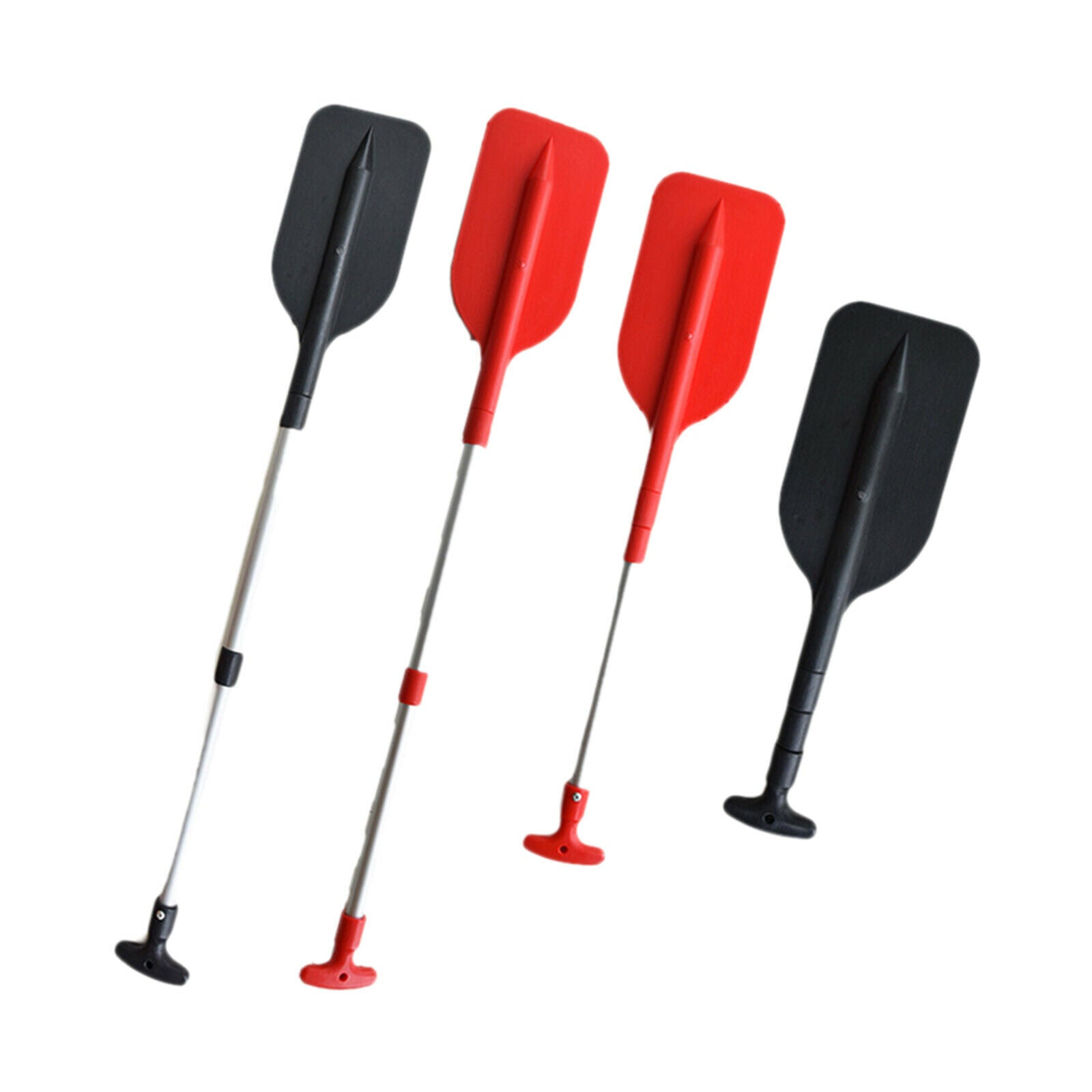 Telescoping Kayak Paddle Oar Jet Ski Canoe Rafting Safety Boat Supply Red