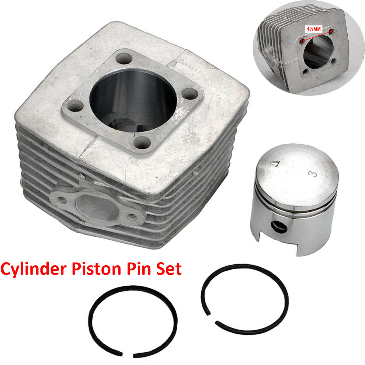 100ccEngine Motor Cylinder Piston Pin Kit For 100cc Motorized Bicycle Motorcycle