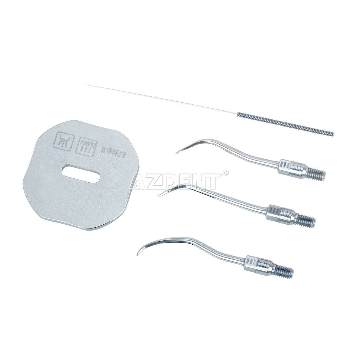 2PC Dental Air Scaler Handpiece Sonic S for MULTIflex Quick Coupling 3 Tips