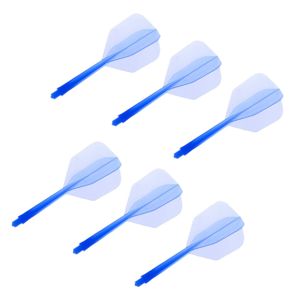 2BA Plastic Tip Darts Set Dart Pack with Dart Flights and Durable Dart Shafts 12