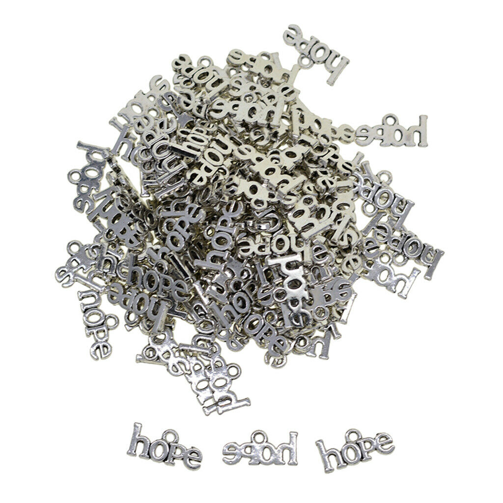 100x Alloy Pendants for Jewelry DIY Necklace Bracelets Findings Crafts