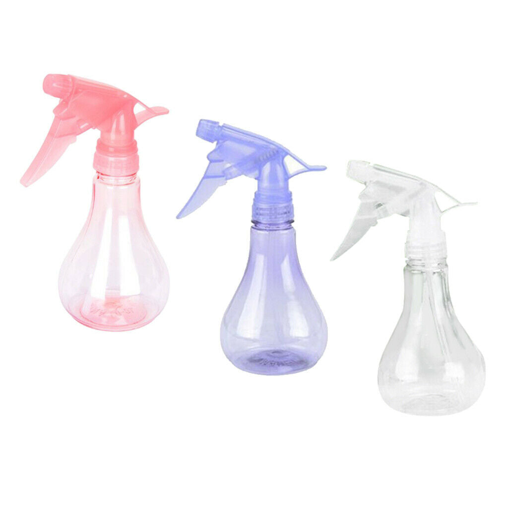 3x 250ml Misting Spray Bottle Atomizer Dispenser Plant Watering Can Pet Wash