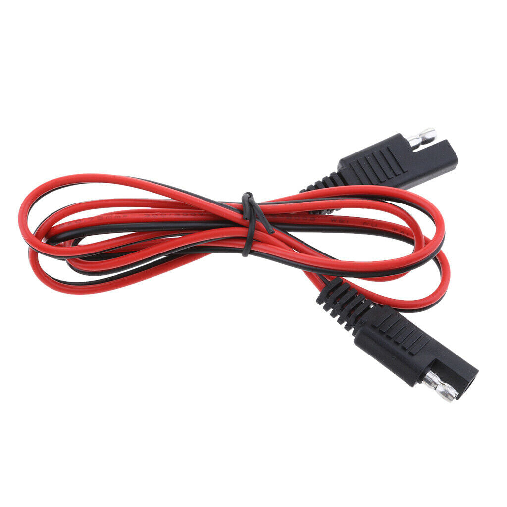 18AWG Solar Battery SAE Male to Male DIY Extension Adapter Cable Harness