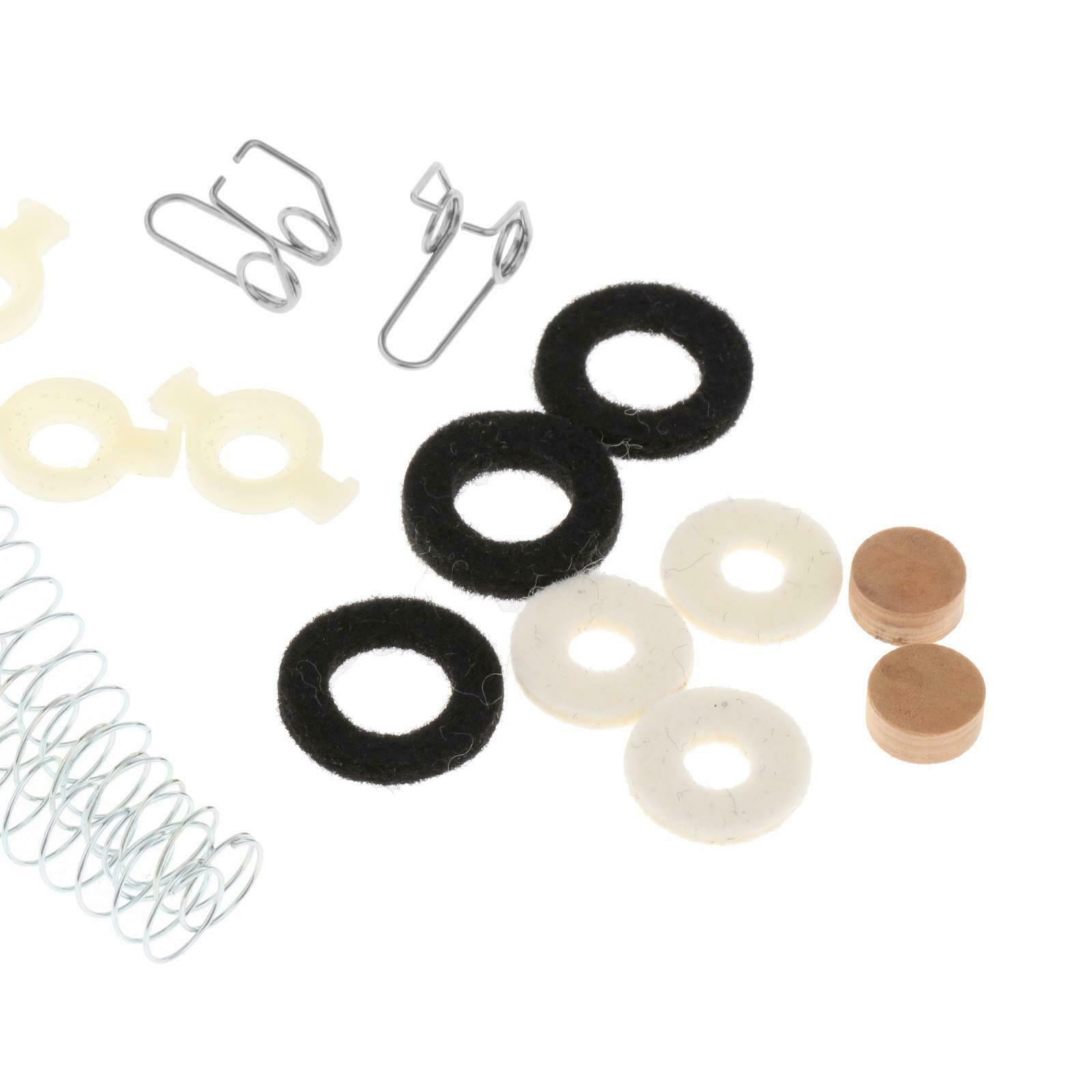 16pcs Trumpet Valve Repair Kit Spring Spring Rest Felt Pad Maintenance