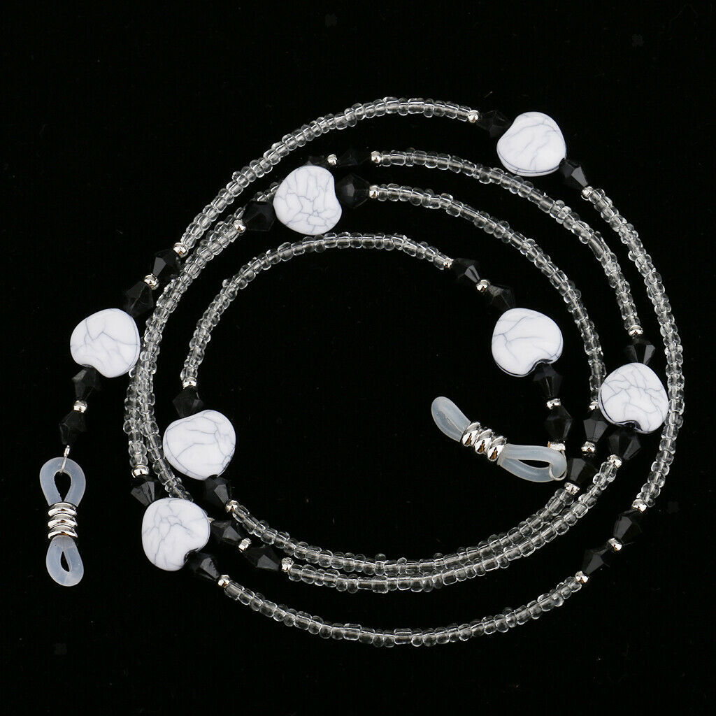 2pcs Eyeglass Sunglasses Eyewear Chain Holder Cord Lanyard Necklace