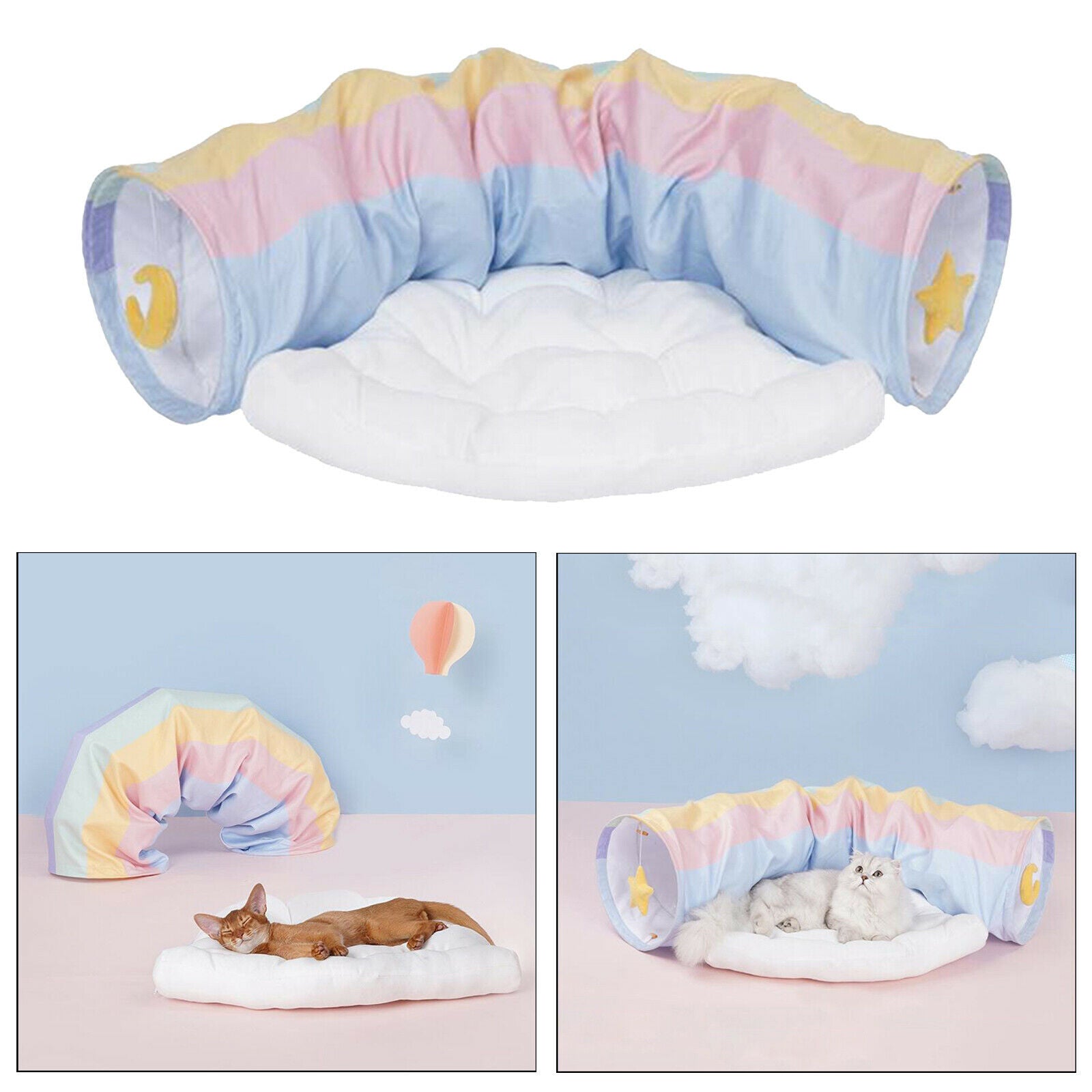 Pet Plush Warm Bed Mattress Dog Cats Blanket Sleeping Bed Cushion Mat House Nest