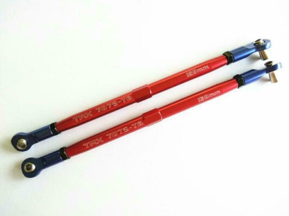 Aluminum Steel Tie Rod for 1/10 TRAXXAS Revo Summit E-REVO 2.0  5319X 5338R SUK
