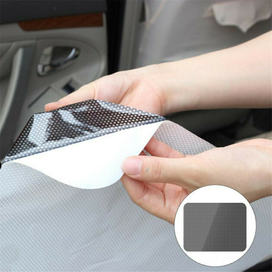2 Tablets PVC Car Window Sun Shade Static Film Can Stick on &Peel Off at Anytime