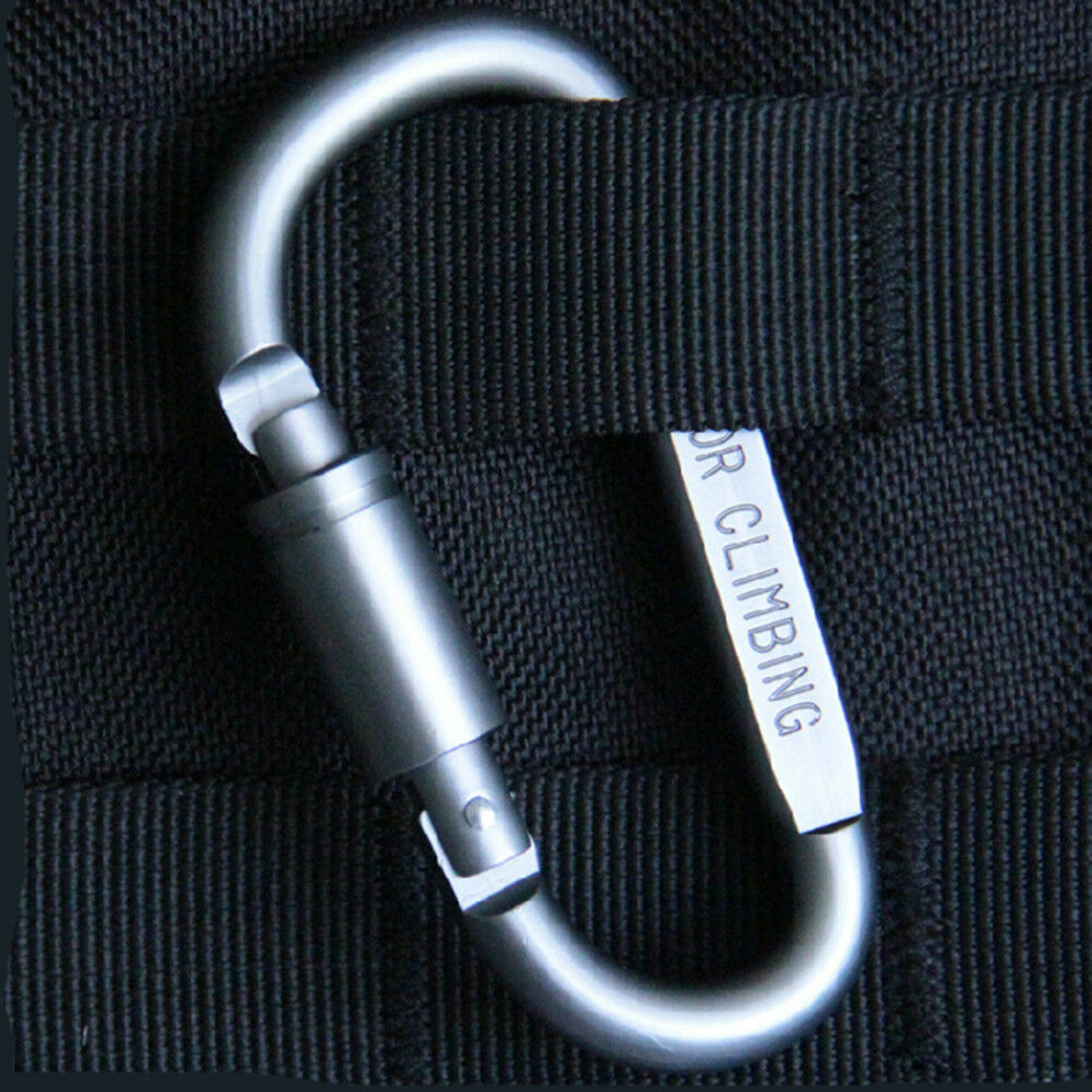 5pcs Outdoor Camping Equipment Aluminum Carabiner Hunting Equipment Survival  BD