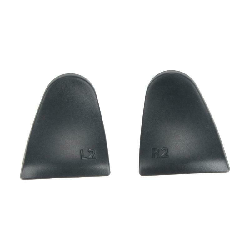 2 Pieces Anti-slip L2 R2 Lengthened Extended Buttons Kit for PS5 Gamepad