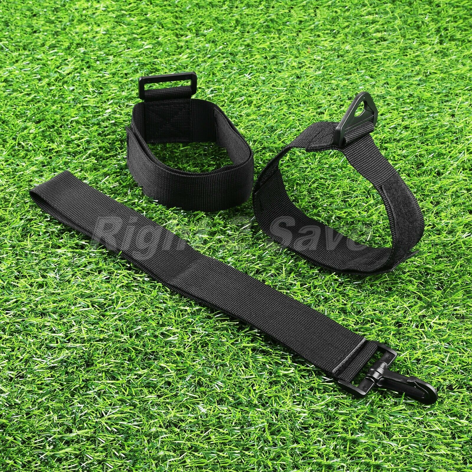 Black Golf Putting Leg Bending AlLeg Swing Posture Corrector for Golf Club Use