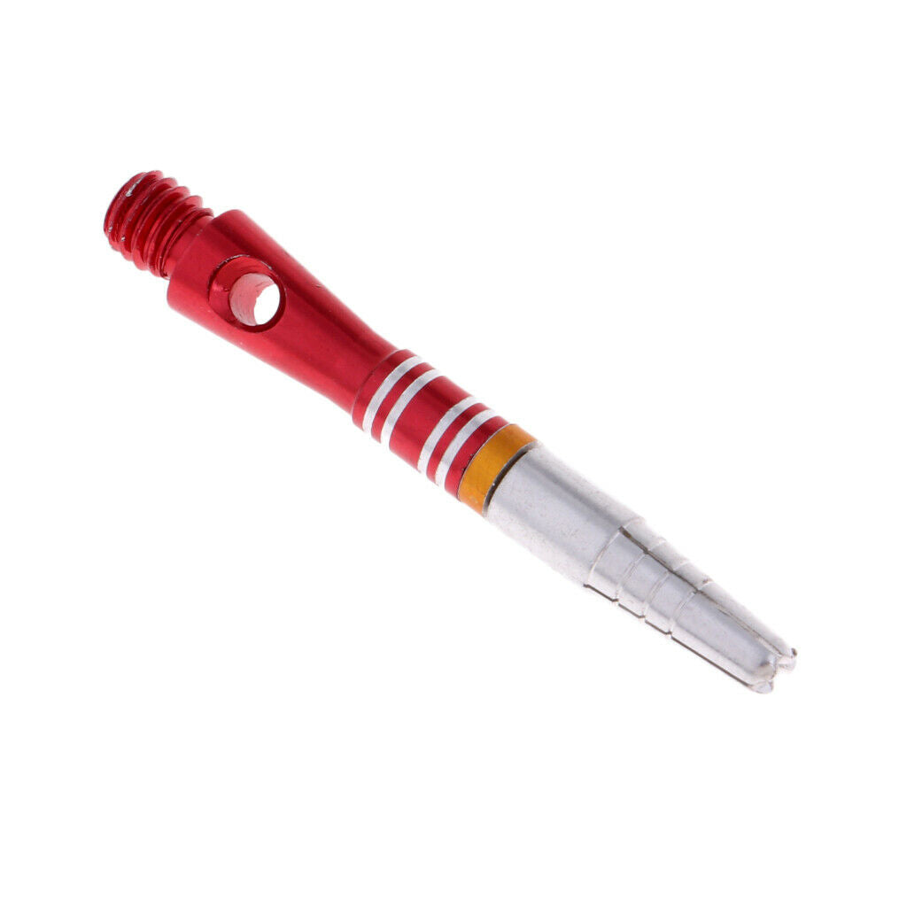 Aluminum Alloy 360 Degree Rotating Medium Dart Shaft Stem Accessories Red