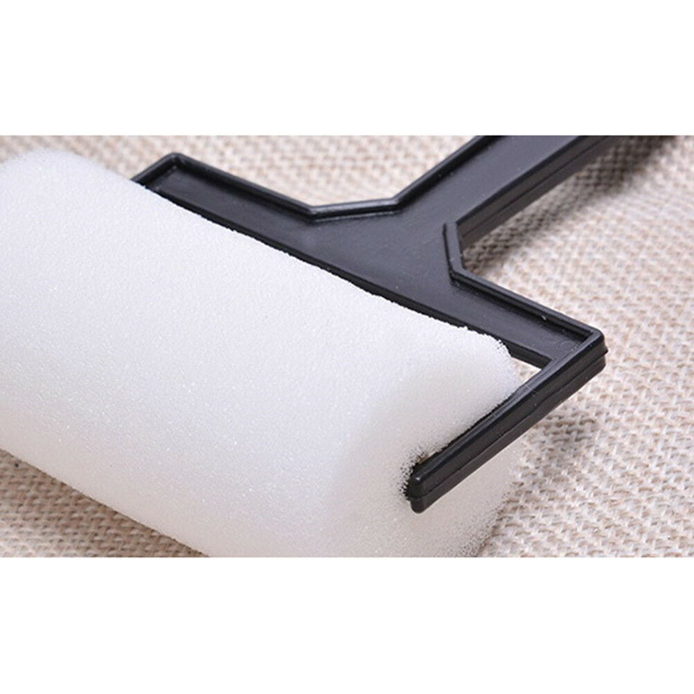 3Pcs White Sponge Brush Foam Painting Roller Brush Kids Craft Tool Drawing ke.DD