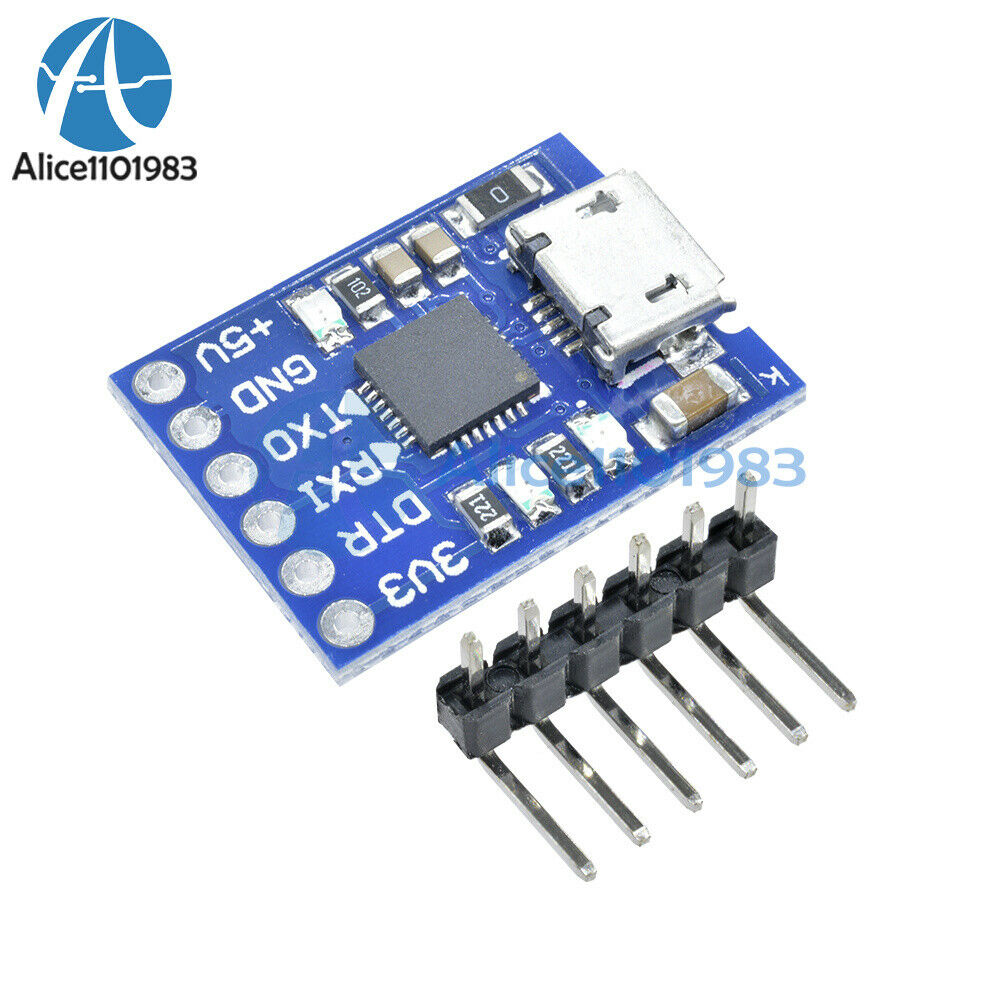 10PCS MICRO USB to UART TTL Module 6Pin CP2102 Serial Converter STC R/ FT232