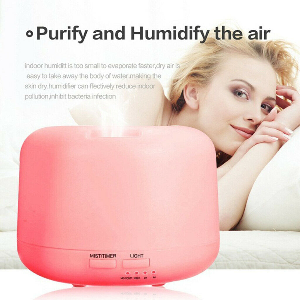 300ml Aroma Air Diffuser Ultrasonic Air Aromatherapy Humidifier LED Light