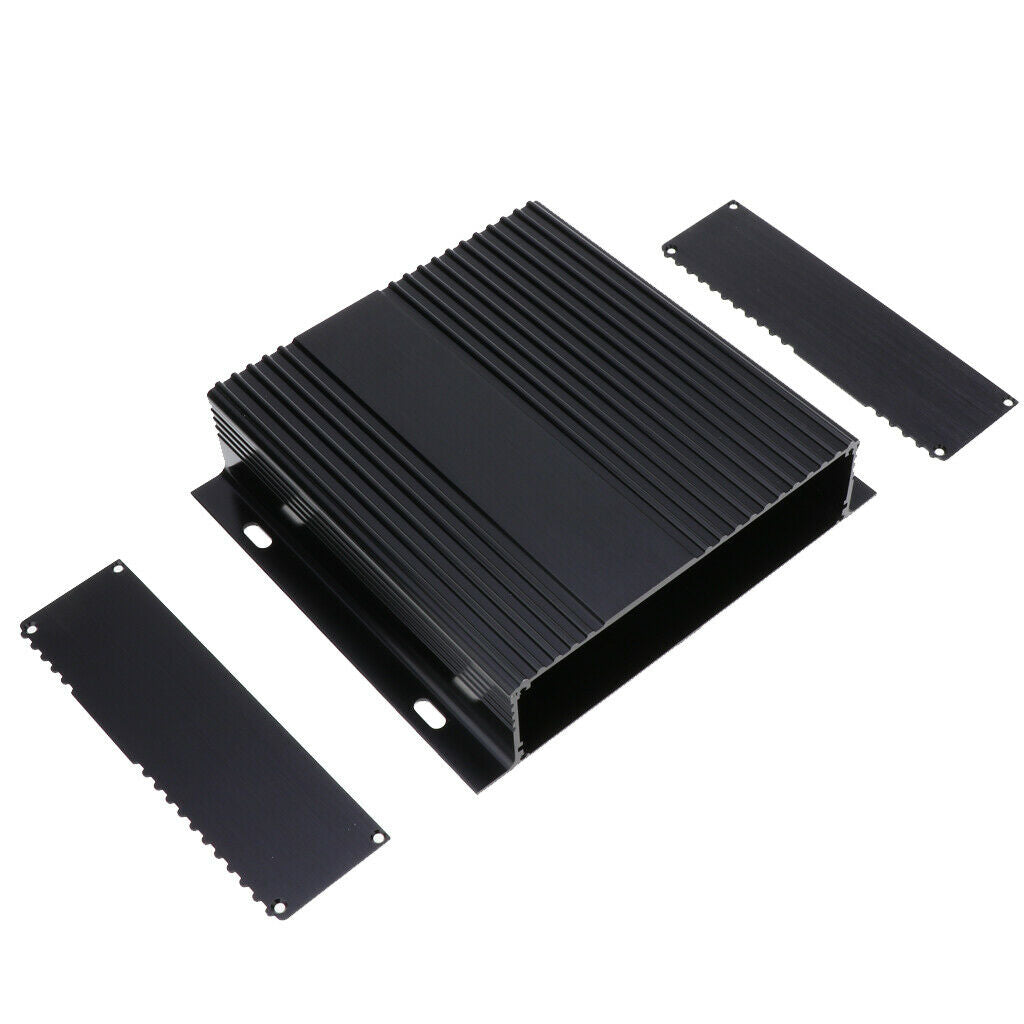 Extruded Aluminum Enclosure PCB Box Case Profile Housing 6.61 x 1.69 x 5.91 inch