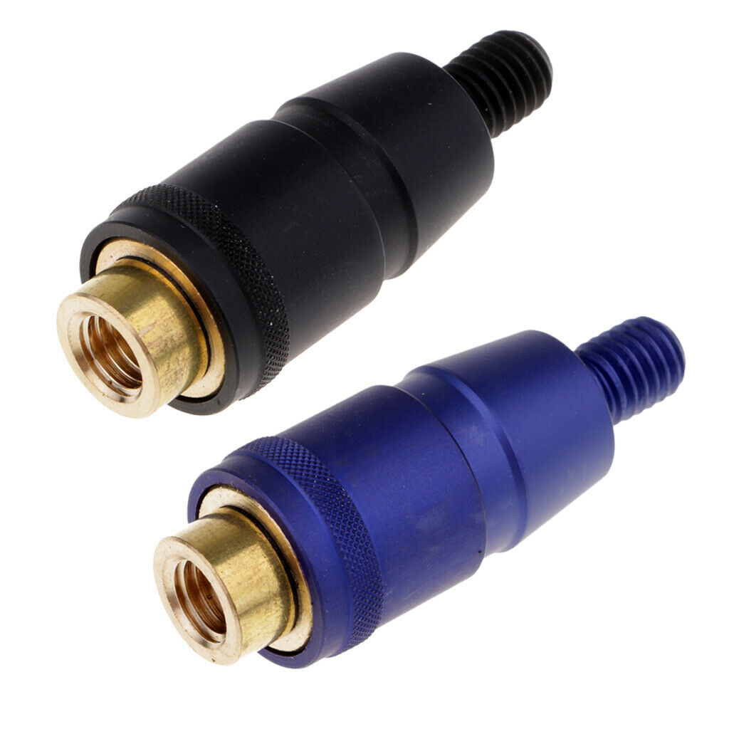 2x Fishing Landing Net Connector, Landing Net Head Screw Rod Pole Connector