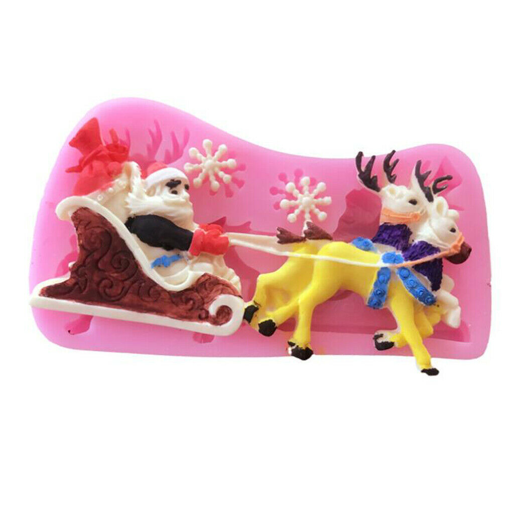 Silicone cake mold, cake decor, fondant chocolate mold for Christmas