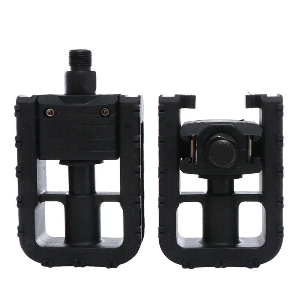 Folding Bicycle Pedals Non-Slip 9/16 Inches Bicycle Platform Flat Pedals