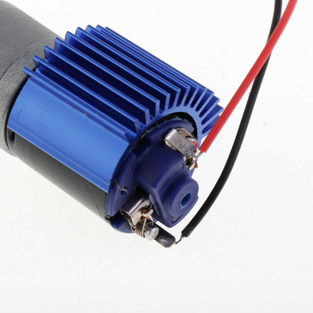 370 Motor & Heatsink Blue For WPL B14 B24   Q60 Q61 Upgrade Parts DIY