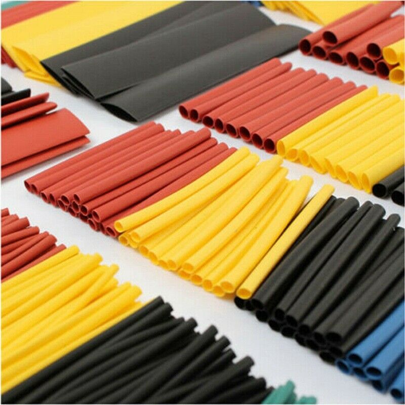 530Pcs Cable Heat Shrink Tubing Sleeve Wire Wrap Tube 2:1 Assortment Kit Se U6J3