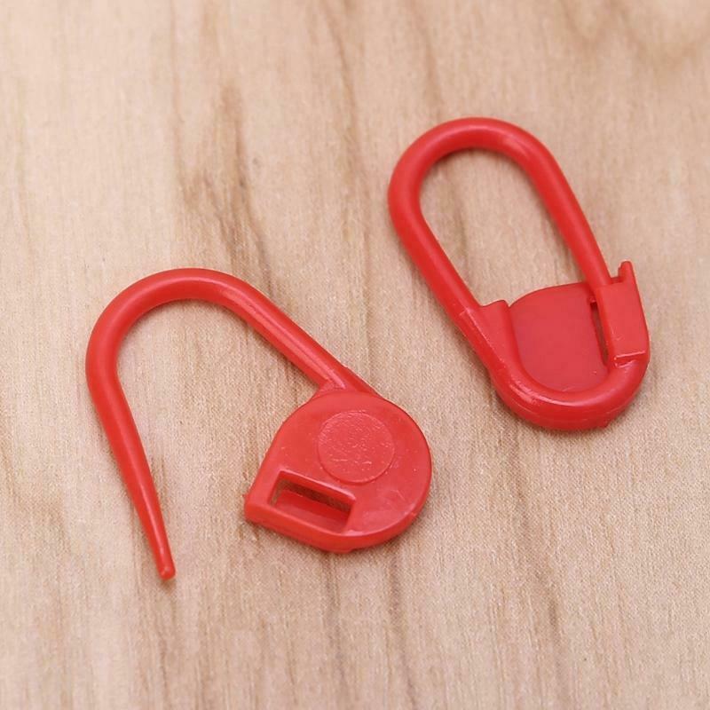 1 Set Metal Large-Eye Sewing Needles Knitting Stitch Counter Locking Marker Kit