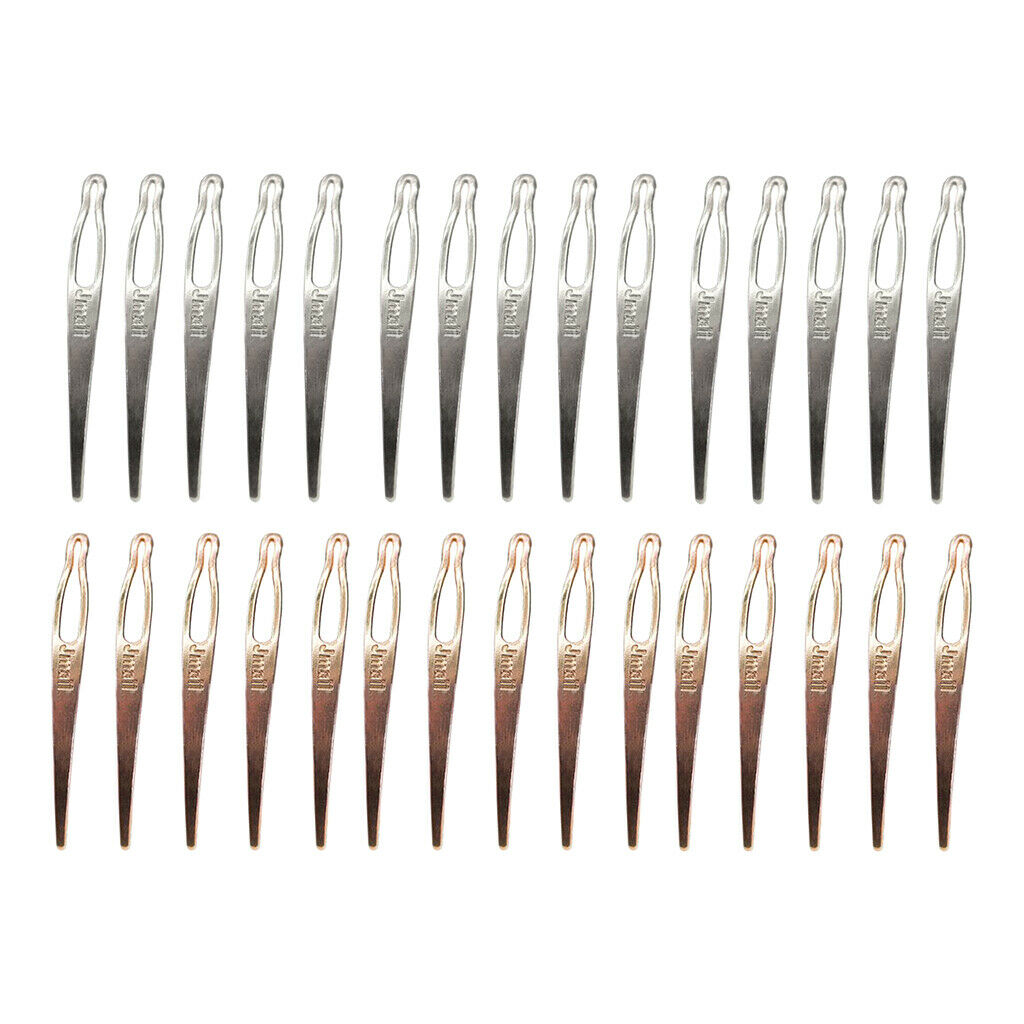30x Interlocking Needles Dreads Crochet Hooks Starting Accessories Tools