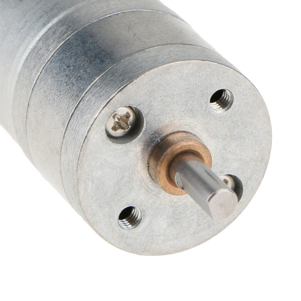 2 Pieces Mini Gear Electric Motor Gearmotors 1800rpm High Torque for DIY