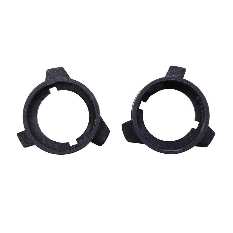 Black Car H7 HID Xenon Bulb Adapters Holders Converters For BMW E39-3