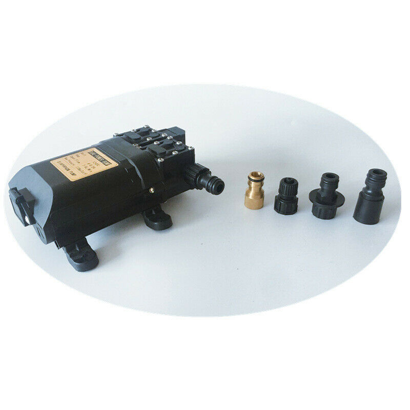 DC 12V Camper Boat Lawn 2GPM Diaphragm Water Pump Self Priming 100PSI RV