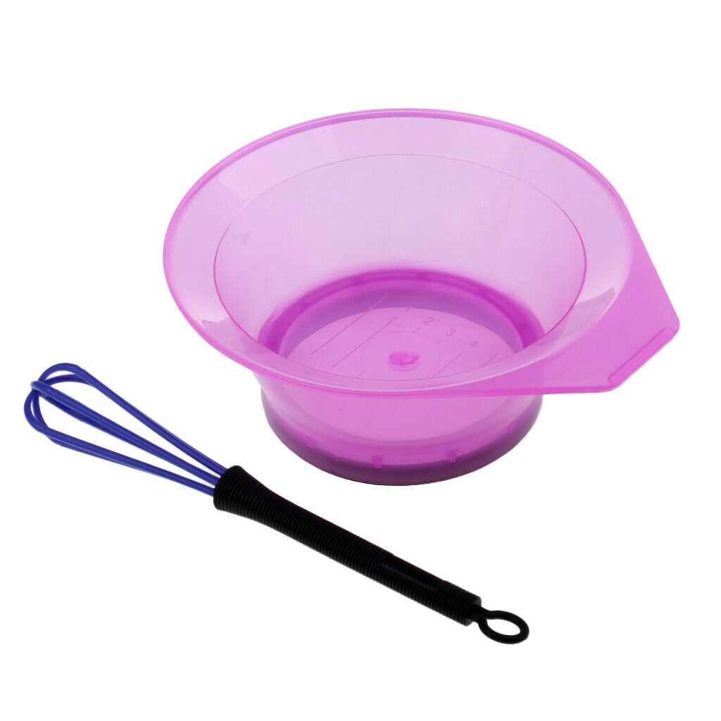 Dyeing Bleaching Hair Styling Coloring Tint Bleach Bowl + Hair Mixing Paint